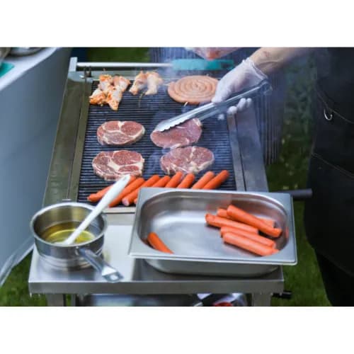 Edelstahlgrill mit Zubehör in Grieskirchen